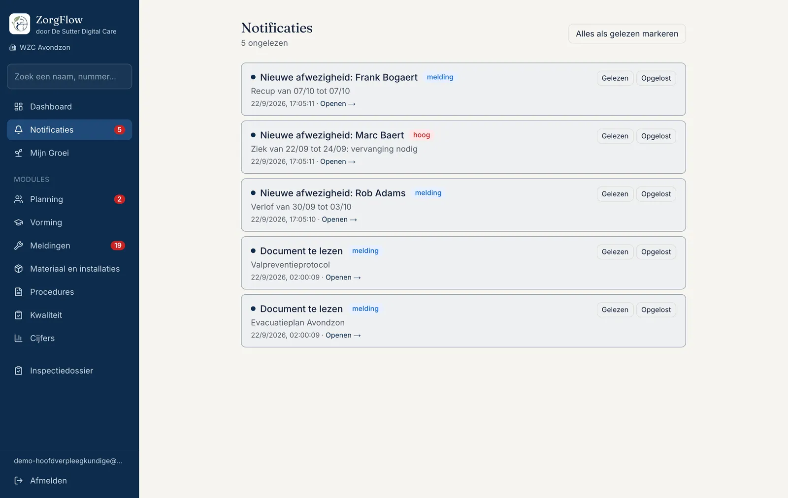 Notificaties